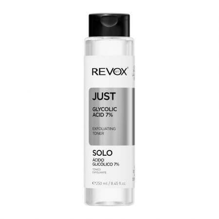 Tonico esfoliante viso e collo, Acido Glicolico 7%, 250 ml, Revox