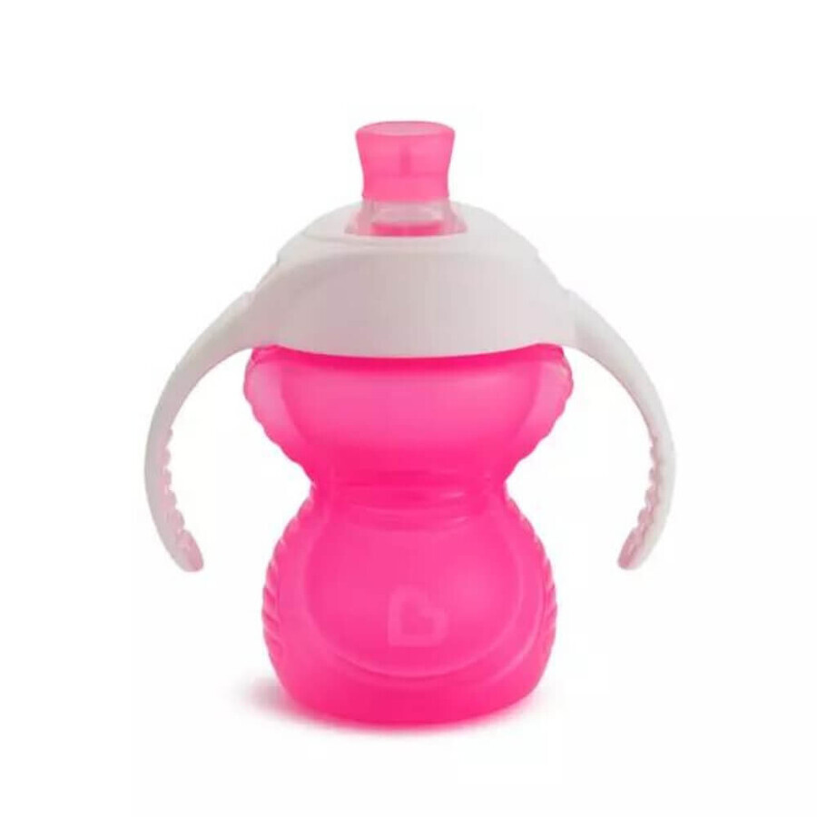 Click Lock oefenbeker, +6 maanden, Roze, 237 ml, Munchkin