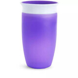 Taza Miracle 360, +12 meses, Morado, 296 ml, Munchkin