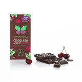 Chocolate amargo con guindas, 100 gr, Sweeteria