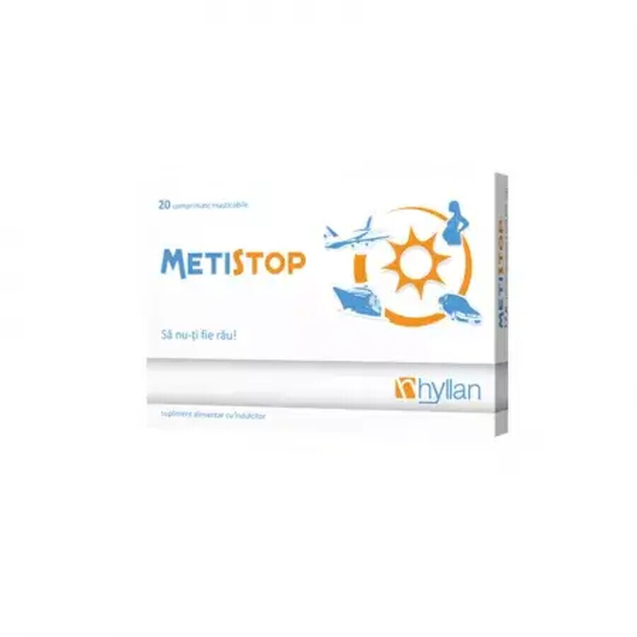 Emetistop, 20 compresse, Hyllan