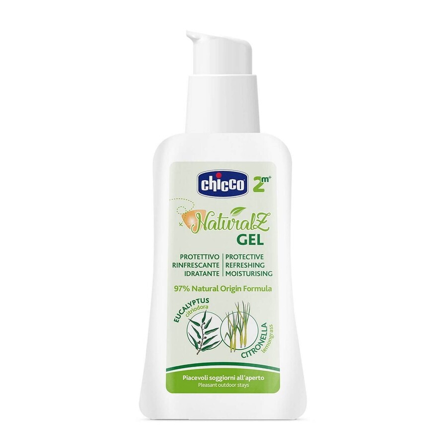 Gel con estratto di eucalipto e citronella, 75 ml, Chicco