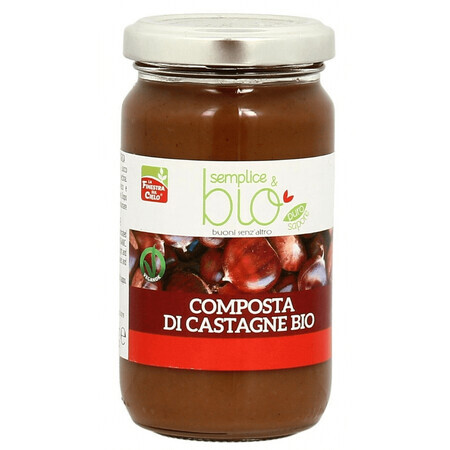 Confiture de châtaignes bio, 220 g, La Finestra Sul Cielo