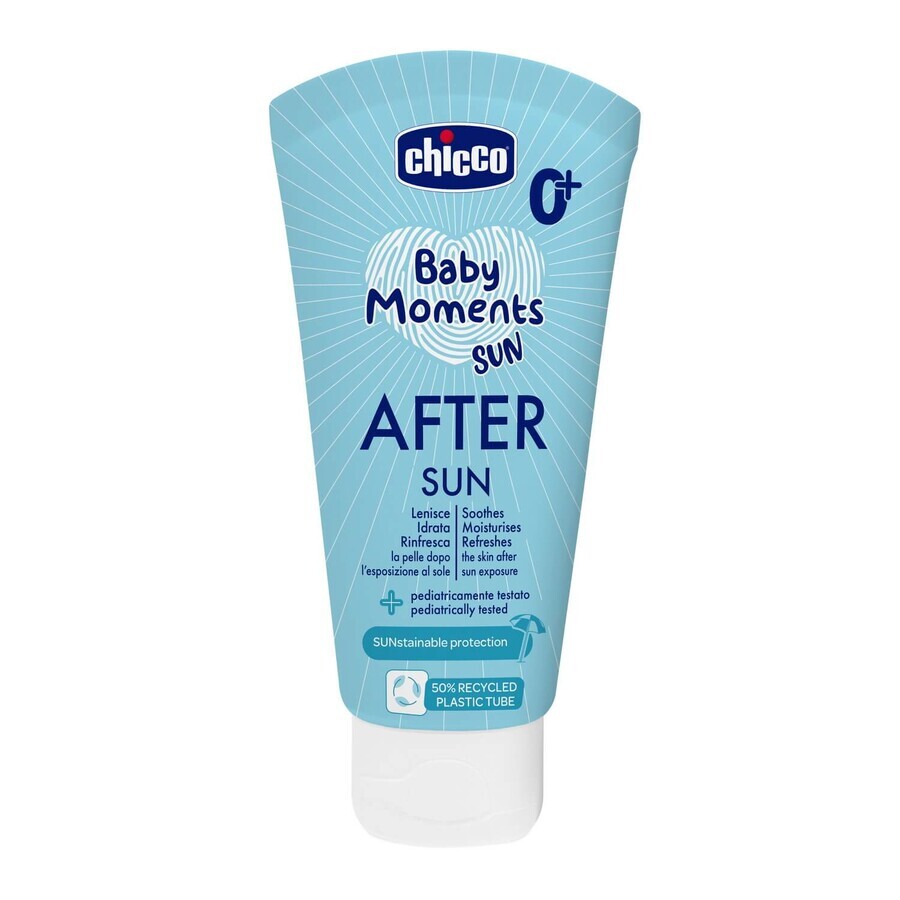 Lozione dermopediatrica dopo mare Baby Moments, 0 mesi+, 150 ml, Chicco