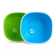 Set di 2 ciotole Splash, 6 mesi+, Blu/Verde, Munchkin