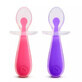 Set de 2 cucharas para beb&#233; Gentle Scoop, +6 meses, Rosa/Morado, Munchkin