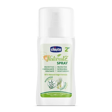 Spray protettivo con estratto di eucalipto e citronella, 100 ml, Chicco