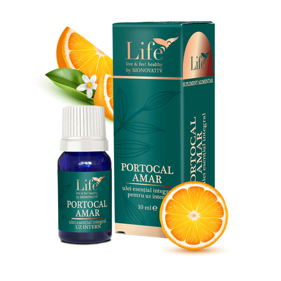 Bionovativ - Aceite esencial completo de naranja amarga, 10 ml