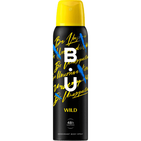 B.U. Desodorante en spray Wild, 150 ml