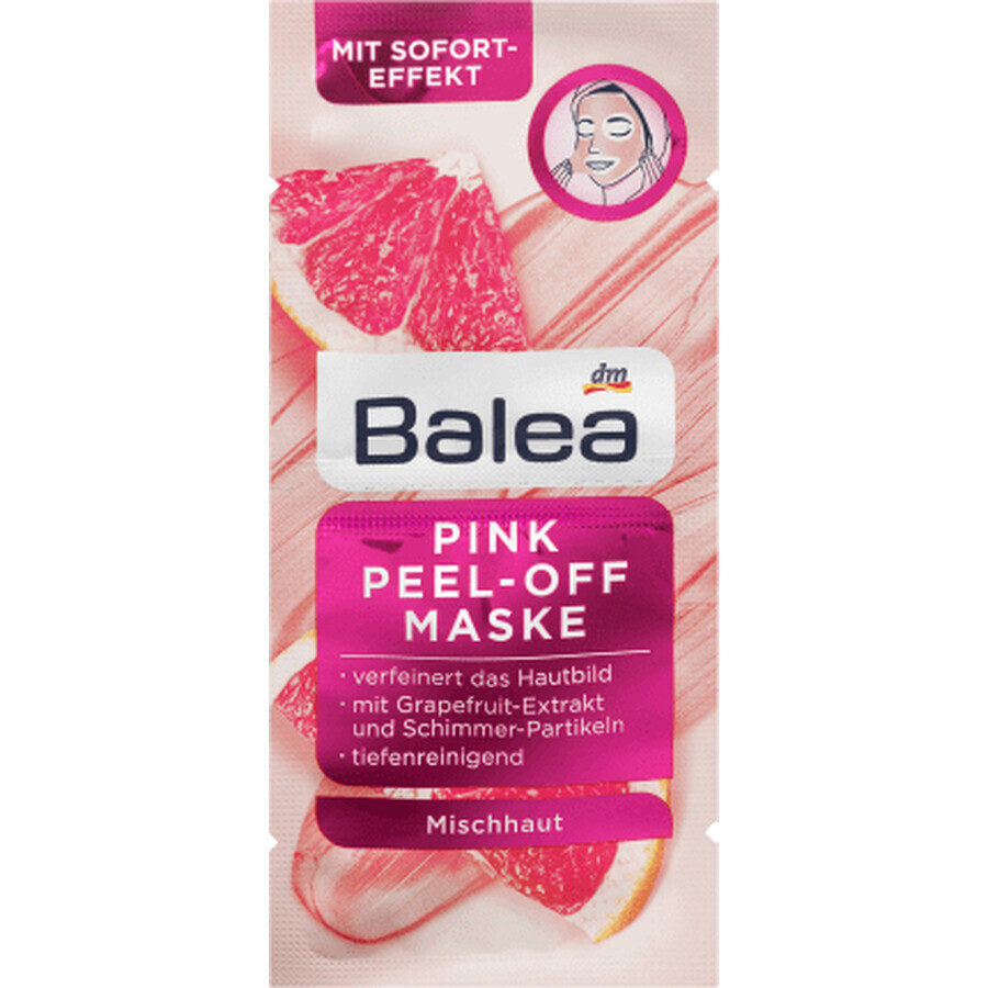 Mascarilla facial Balea Pomelo, 16 ml