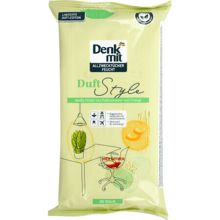 Denkmit Cactus toallitas húmedas, 50 uds.