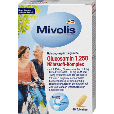 Glucosamină, 66 g, Mivolis, 40 tabl