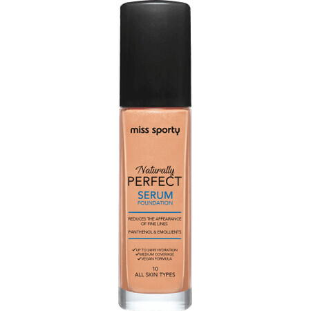 Miss Sporty Naturally Perfect Serum Fond de ten n.10, 1 buc