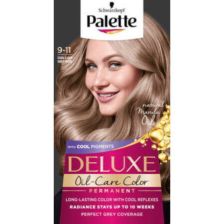 Paleta Deluxe Pintura Permanente 9-11 Plateado Rosa Claro Frío, 1 ud.