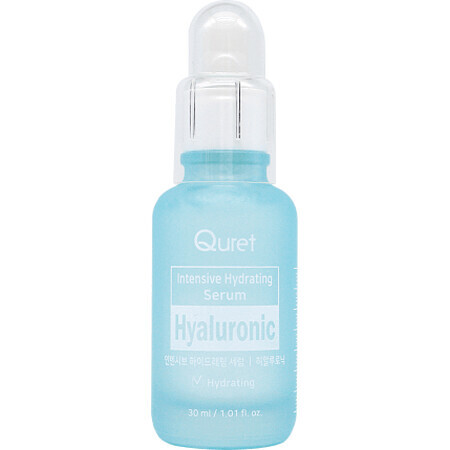 Quret hydraterend gezichtsserum met hyaluronzuur, 30 ml