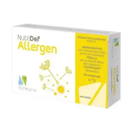 Nutridef Alérgenos, 30 comprimidos, Nutrileya