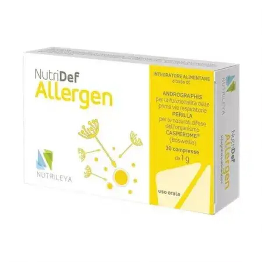 Nutridef Allergeen, 30 tabletten, Nutrileya