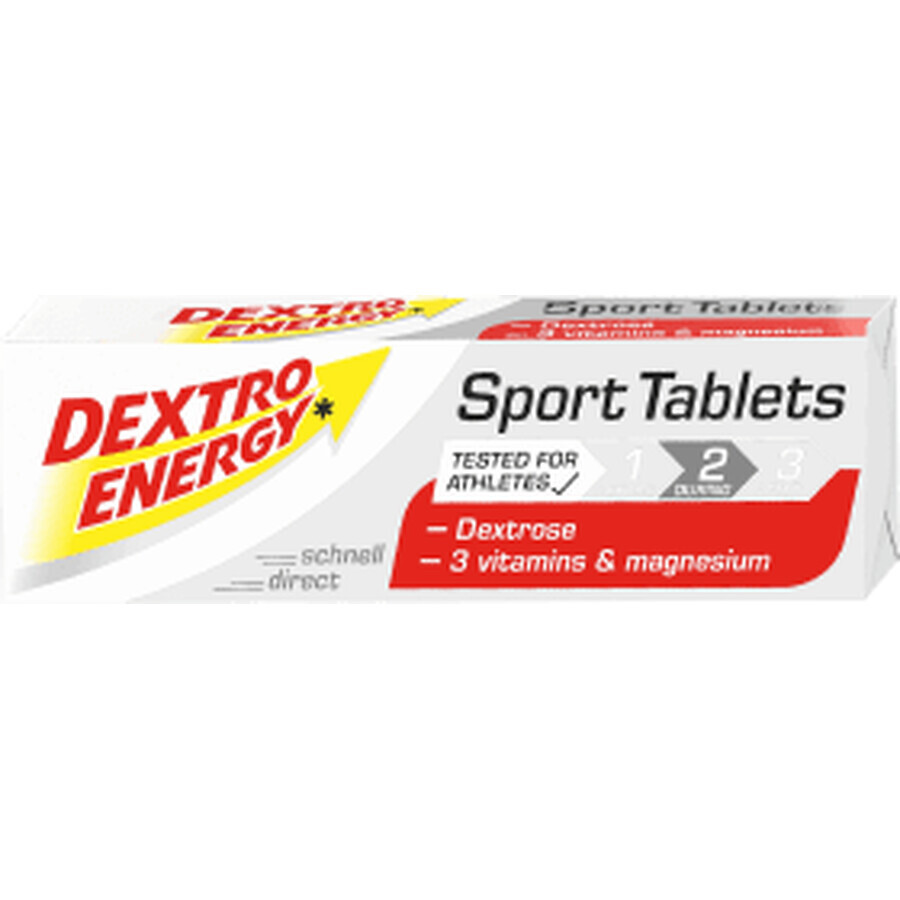 Dextro Energy Comprimidos efervescentes con vitaminas y magnesio, 94 g, 3 uds.