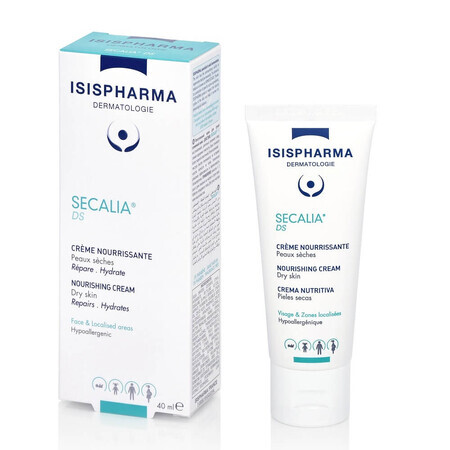 IsisPharma Secalia DS Émulsion hydrolipidique, 40 ml