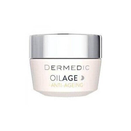 OILAGE crema riparatrice notte, 50 ml, Dermedic