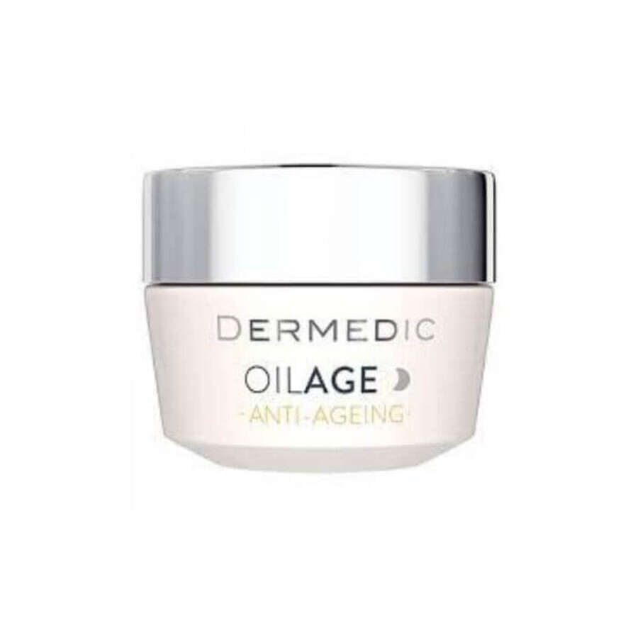 OILAGE crema riparatrice notte, 50 ml, Dermedic