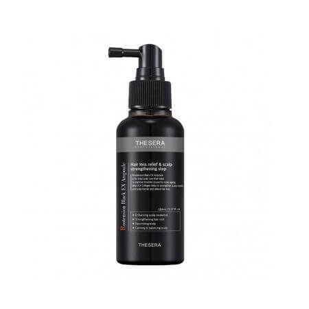 Tratamiento para el cuero cabelludo Rootension Black Ex Ampoule, 150 ml, Thesera