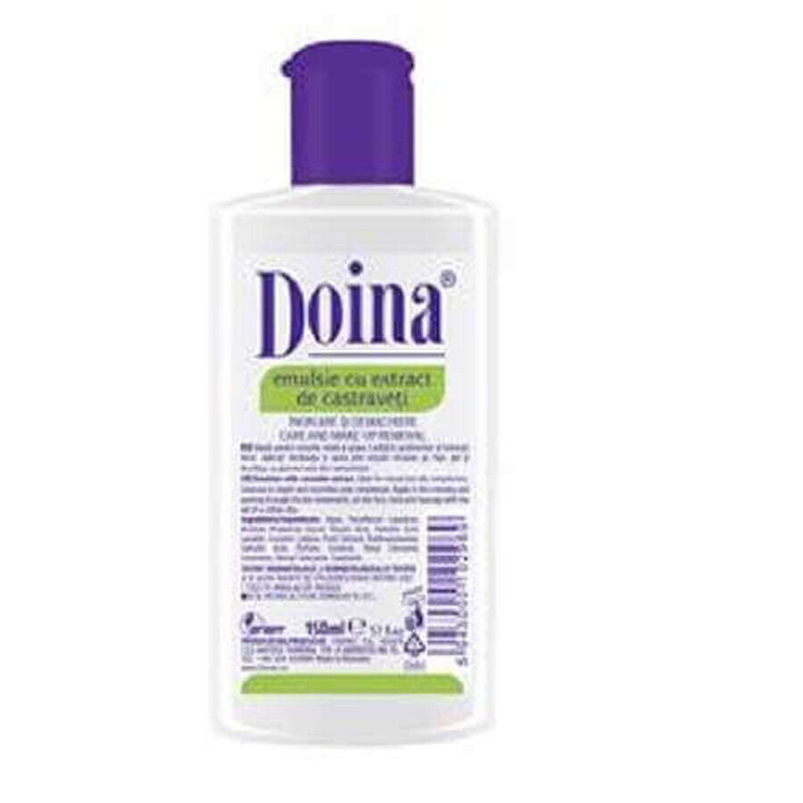 Emulsion nourrissante à l'extrait de concombre Doina Formula 2, 150 ml, Farmec