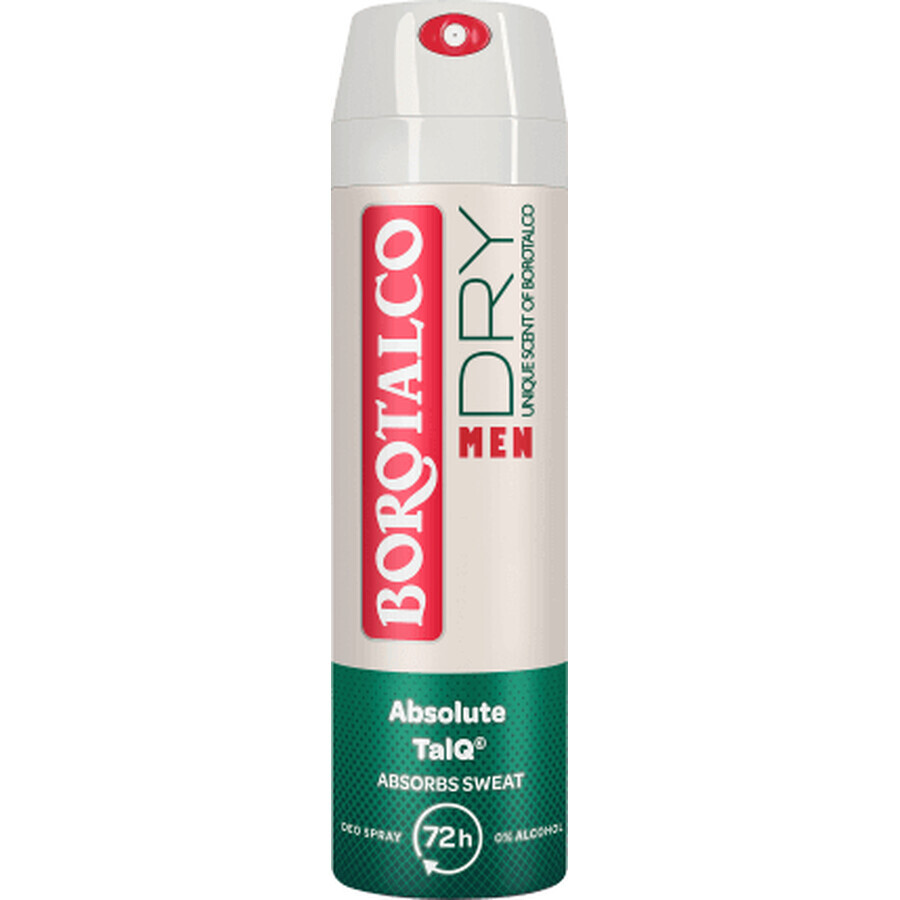 Talc spray déodorant DRY Alsolute TalQ, 150 ml