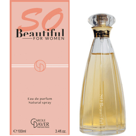 Carole Daver Agua de perfume SO Beautiful, 100 ml