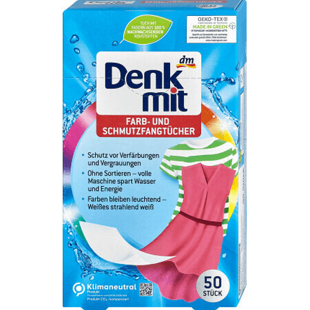 Denkmit Toallitas Captura de Color, 50 uds.