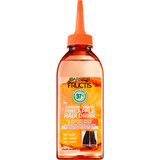 Garnier Fructis Acondicionador líquido para cabello largo y sin brillo con piña, 200 ml