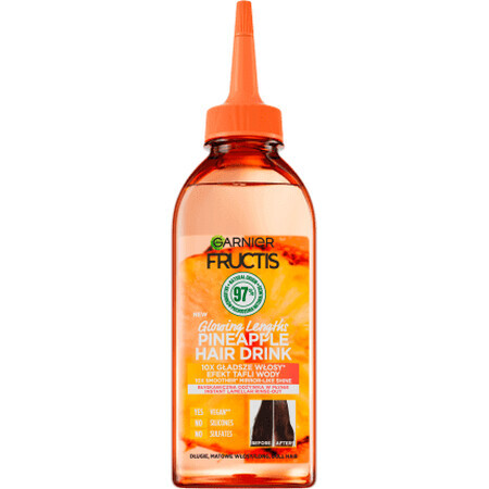 Garnier Fructis Liquid conditioner for long, dull hair with pineapple, 200 ml