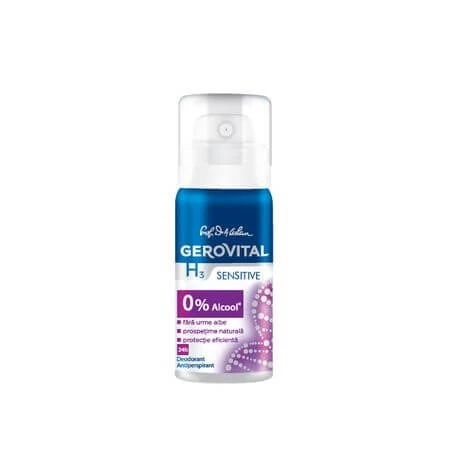 Gerovital Deodorante spray sensibile, 40 ml