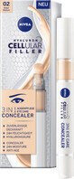 Nivea Corrector Hidratante contorno de ojos tono medio, 4 ml