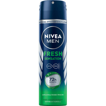 Nivea MEN FRESH SENSATION Desodorante Spray, 150 ml