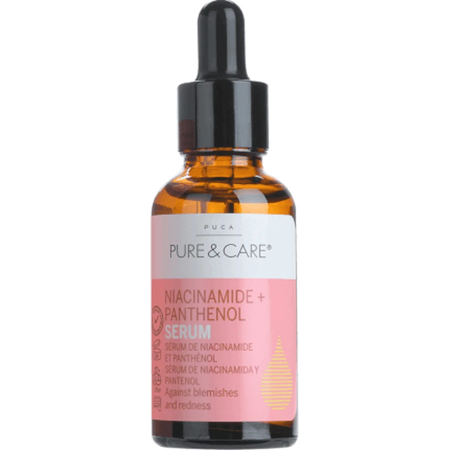 Puca Pure&amp;Care Face Serum with Niacinamide, 30 ml