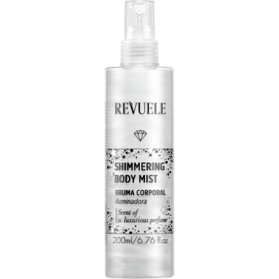 Revuele Deodorant spray de corp cu particule argintii, 200 ml