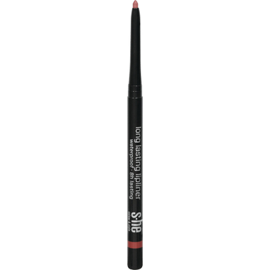 She colour&style Lang haftender Lippenstift 337/003, 0,35 g