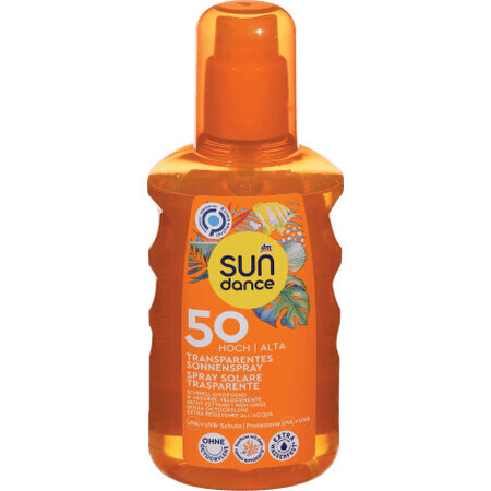 Sundance Spray solar transparent SPF50, 200 ml