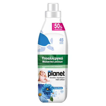 Acondicionador concentrado hipoalergénico para tejidos Ocean Breeze, 1000 ml, My Planet