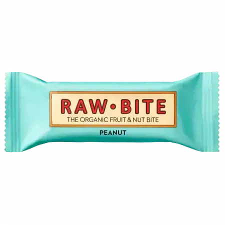 Organic peanut bar, 50 g, Rawbite