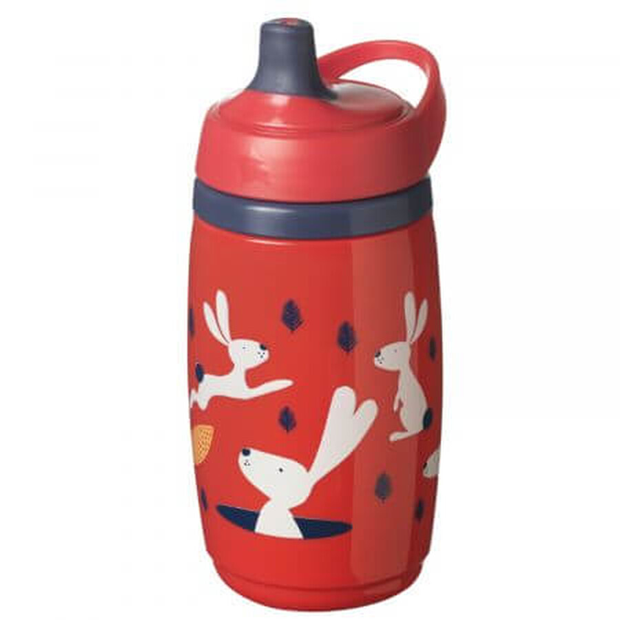 Taza isotérmica Sportee con tapa, + 12 meses, rojo, Tommee Tippee