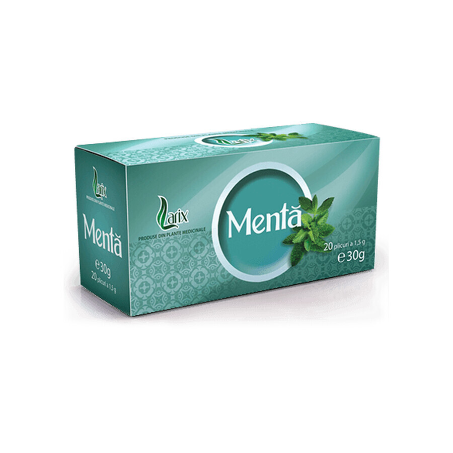 Té de menta, 20 bolsitas, Larix