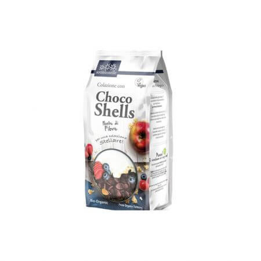 Cereal de marisco ecológico con cacao, 275 g, Sottolestelle