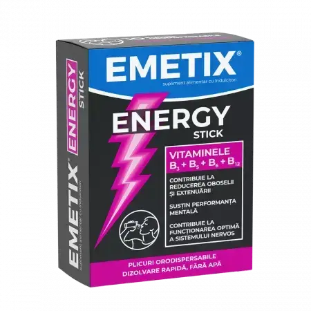 Emetix Energy Stick, 10 sobres, Fiterman Pharma