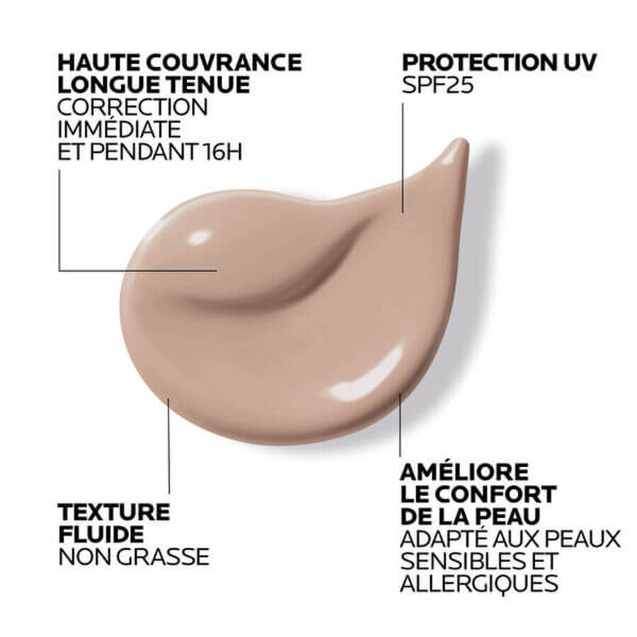 La Roche Posay Toleriane Foundation Fluide Concealer SPF 25, tint 16, 30 ml