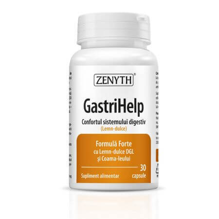 GastriHelp, 30 cápsulas, Zenyth