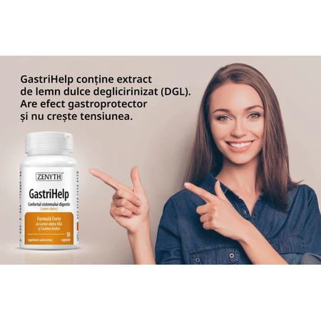 GastriHelp, 30 cápsulas, Zenyth