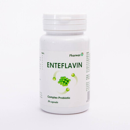 Enteflavina, 30 cápsulas, Pharmex