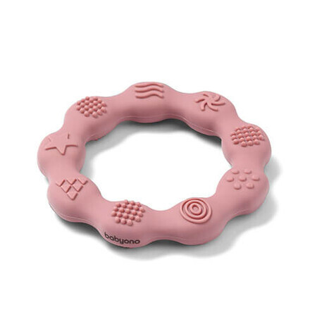 Anillo gingival de silicona, Rosa, Babyono